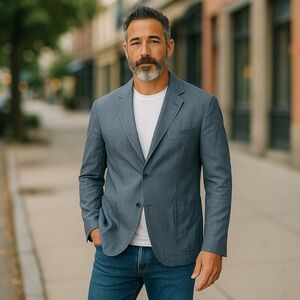 TALLIA Charcoal Blazer